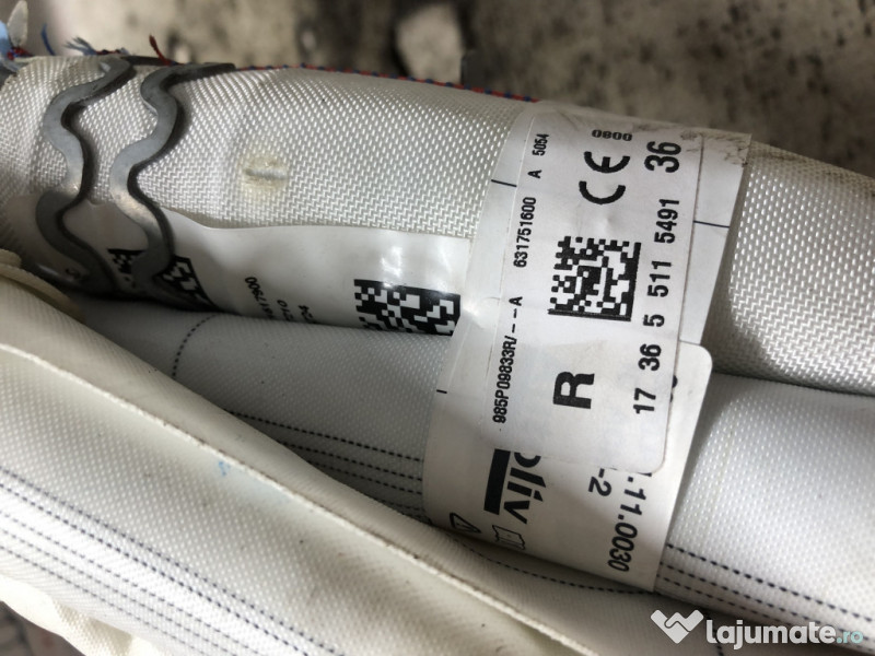 Airbag cortina dreapta Renault Megane 4 1.2 Benzina 2018