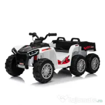 ATV electric cu bena, Kinderauto FarmQuad 6x6 12V 14AH