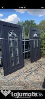 Usi gri antracit noi cu model