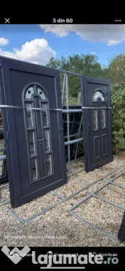 Usi gri antracit noi cu model 