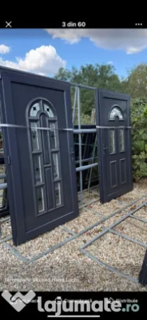 Usi gri antracit noi cu model