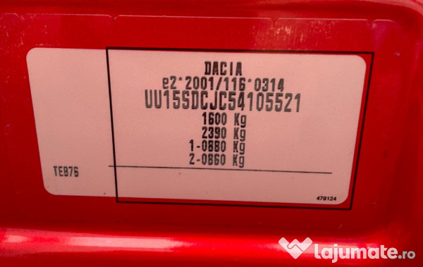 Dacia Sandero Stepway, Euro 6, Diesel,Garantie 12 luni, Buy-back,