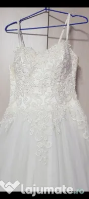 Rochie mireasa in stare foarte njna 