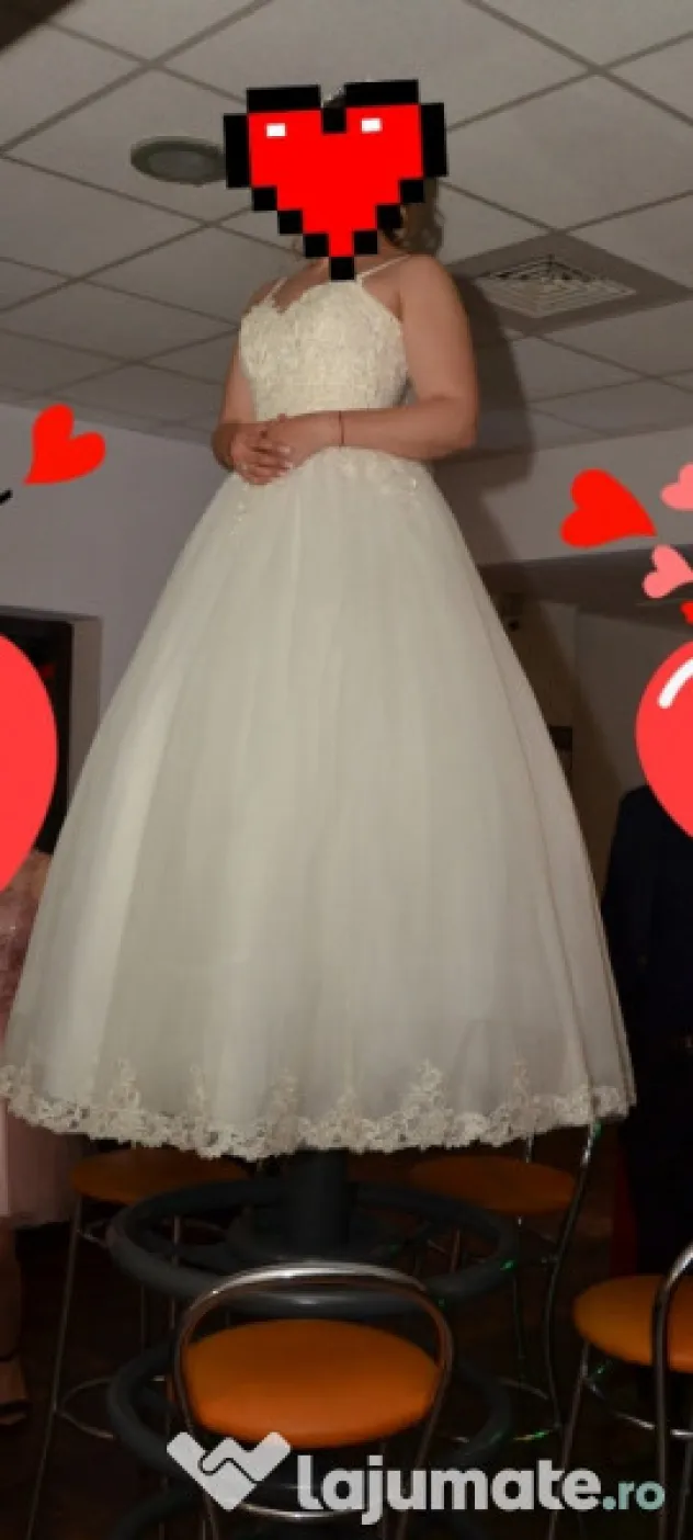 Rochie mireasa in stare foarte njna