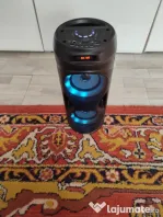 Boxa portabila bluetooth wireless iluminare RGB