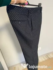 Pantaloni de barbati H&M slim fit, mar. 34/36, bleumarin 
