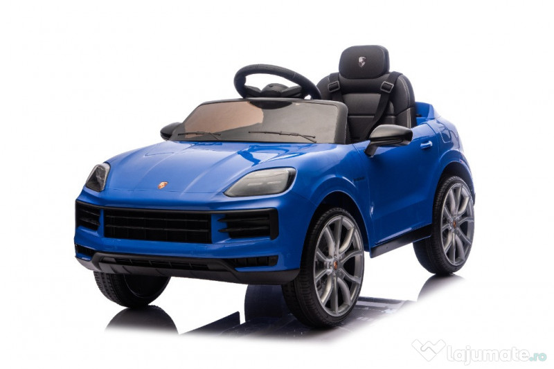 Masinuta electrica Porsche Cayenne 2x35W 12V scaun tapitat