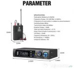 Sistem monitorizare In-ear Debra UHF si BT 5.0