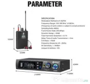 Sistem monitorizare In-ear Debra UHF si BT 5.0