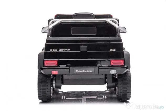 Masinuta electrica Mercedes G63 6x6 210W 12V 10Ah Black