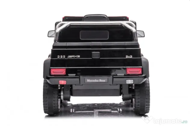 Masinuta electrica Mercedes G63 6x6 210W 12V 10Ah Black