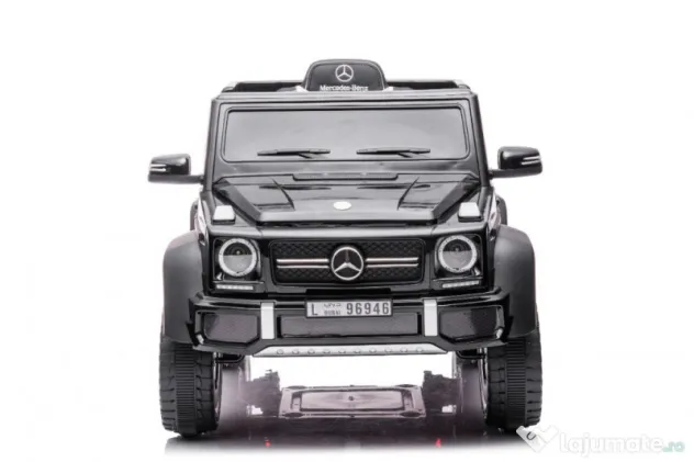 Masinuta electrica Mercedes G63 6x6 210W 12V 10Ah Black