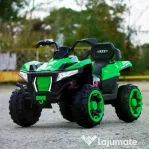 ATV electric pt. 2 copii 4x4 Kinderauto SuperOffroad V2, 4x45W Green