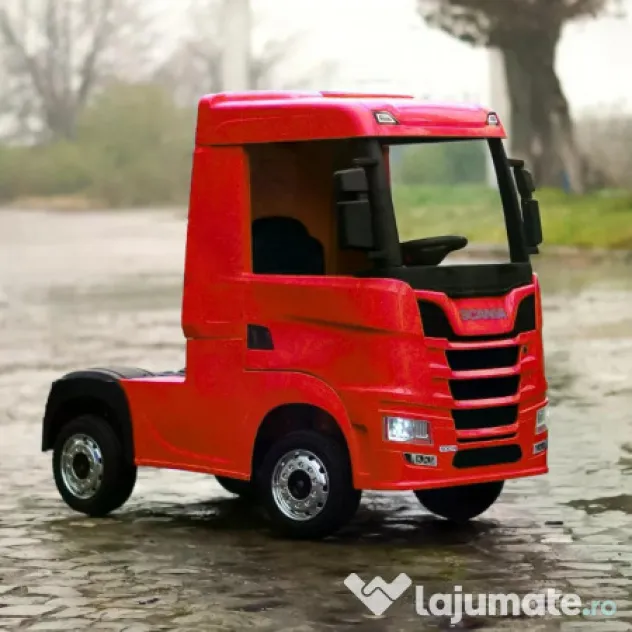 Camion electric pt. copii SCANIA R-SERIES 4x45W 12V 14Ah #RED