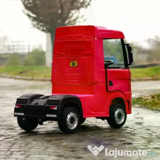 Camion electric pt. copii SCANIA R-SERIES 4x45W 12V 14Ah #RED