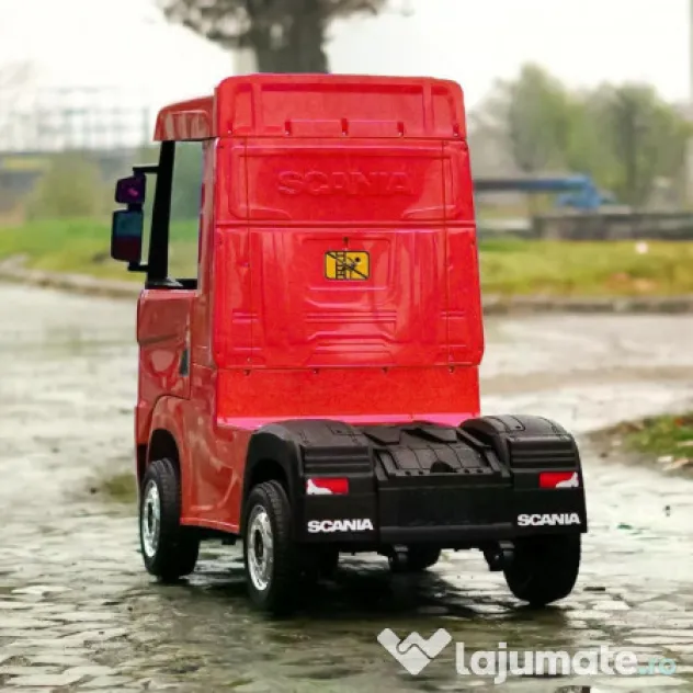 Camion electric pt. copii SCANIA R-SERIES 4x45W 12V 14Ah #RED