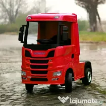 Camion electric pt. copii SCANIA R-SERIES 4x45W 12V 14Ah #RED