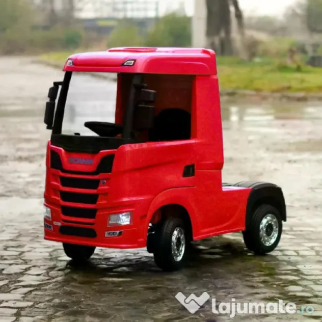 Camion electric pt. copii SCANIA R-SERIES 4x45W 12V 14Ah #RED