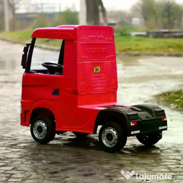 Camion electric pt. copii SCANIA R-SERIES 4x45W 12V 14Ah #RED