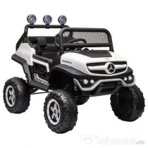 UTV electric pentru 2 copii Mercedes UNIMOG 90W 12V 7Ah