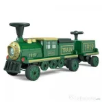 Locomotiva electrica cu vagon pentru 3 copii Hollicy SX1919