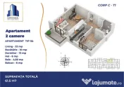 EnVogue Residence Iuliu Maniu Apartament 2 camere decomandat 60,5 mp 