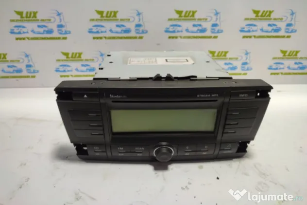 Radio cd mp3 player 1Z0035161C VP6SBF-18C815-BA Skoda Octavi