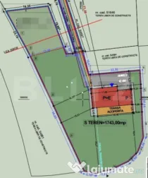 Teren autorizat pentru constructia unei case individuale, ut
