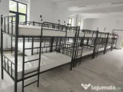 Paturi Metalice etajate in stoc ideale pentru muncitori! 