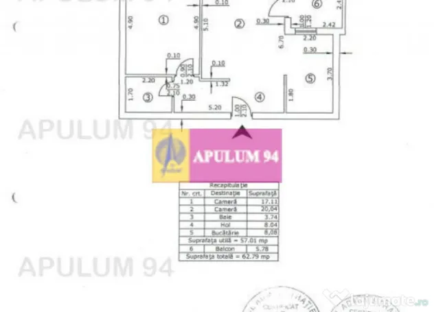 Apartament 2 camere zona Pipera OMV