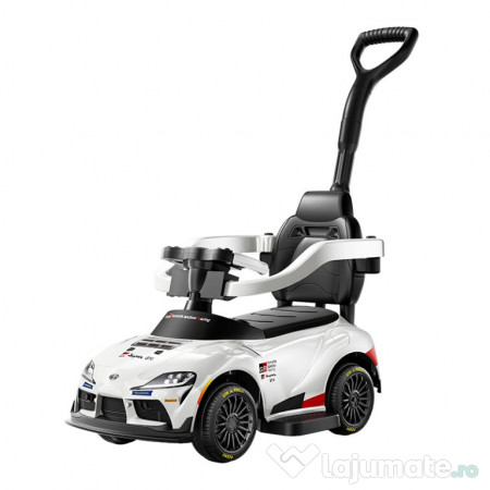 Masinuta premergator pentru copii Toyota GR Supra GT4 3 în 1