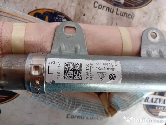 Airbag cortina stanga Porsche Cayenne 2013
