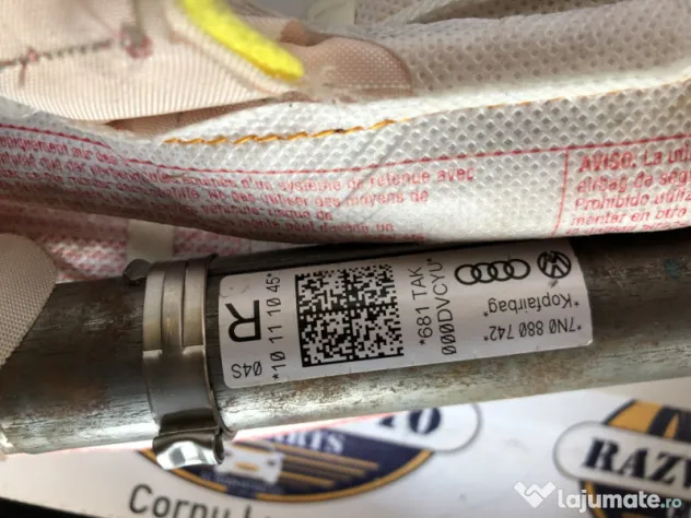 Airbag cortina dreapta Volkswagen Sharan 2012
