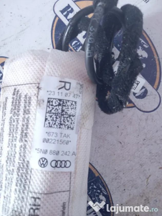 Airbag scaun dreapta fata Volkswagen Tiguan 2009