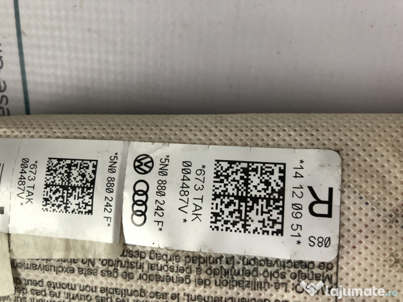 Airbag scaun dreapta fata Volkswagen Tiguan 2009