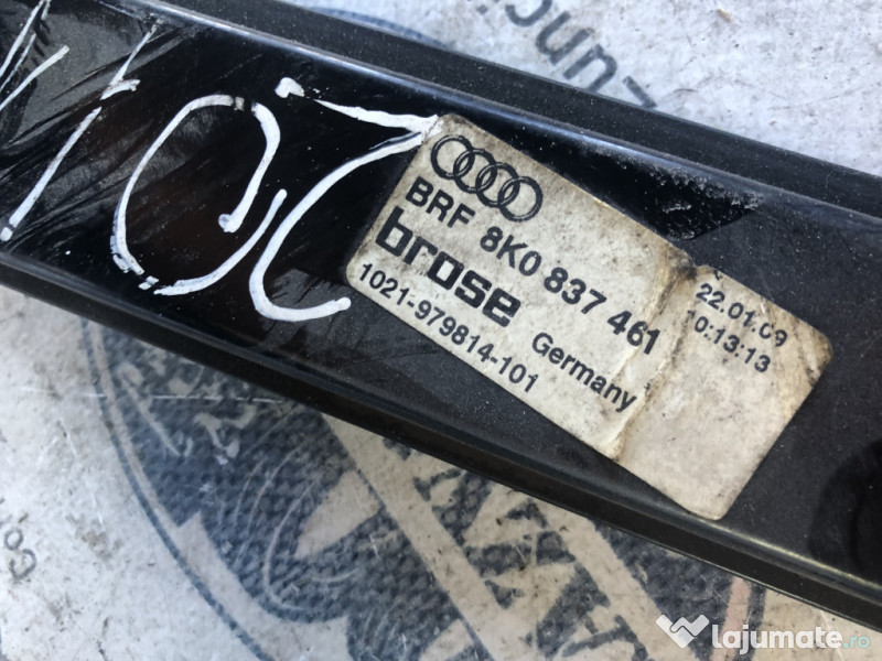 Macara geam stanga fata Audi A4 B8 2011