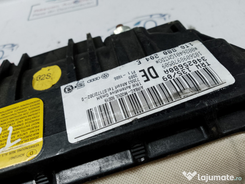 Airbag pasager Volkswagen Touran 2009