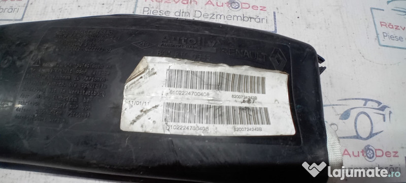 Airbag scaun dreapta fata Dacia Duster 2012