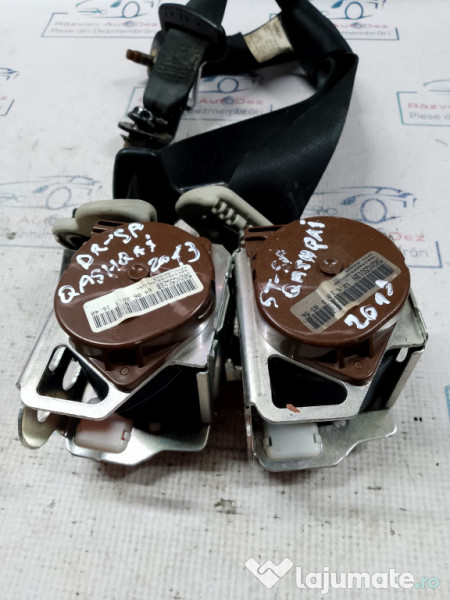 Set centuri spate stanga-dreapta Nissan Qashqai 2013