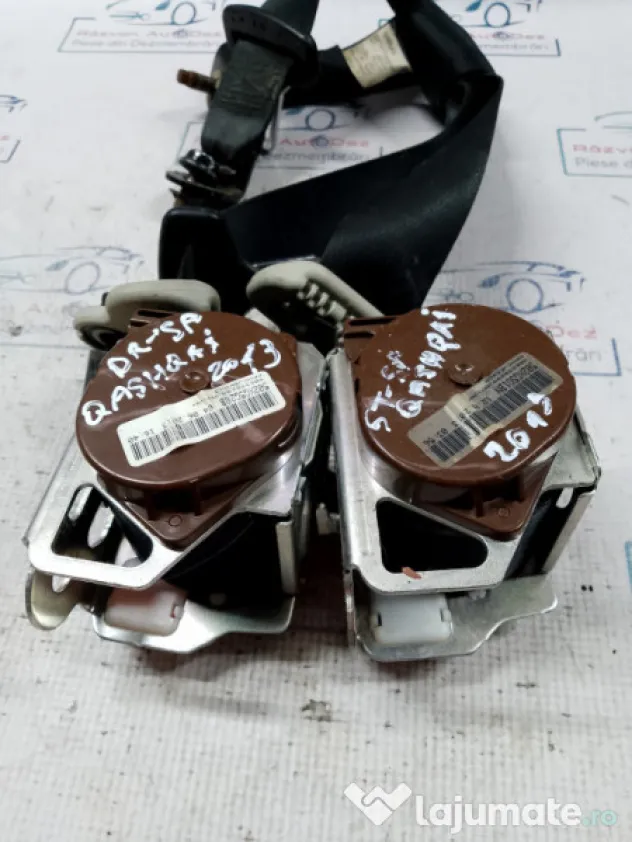 Set centuri spate stanga-dreapta Nissan Qashqai 2013