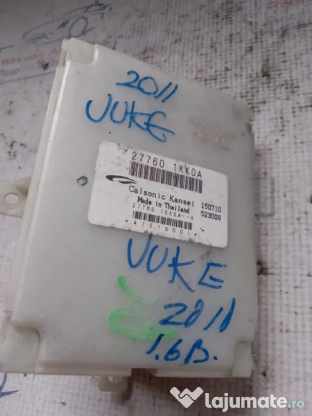 Calculator confort Nissan Juke 2011