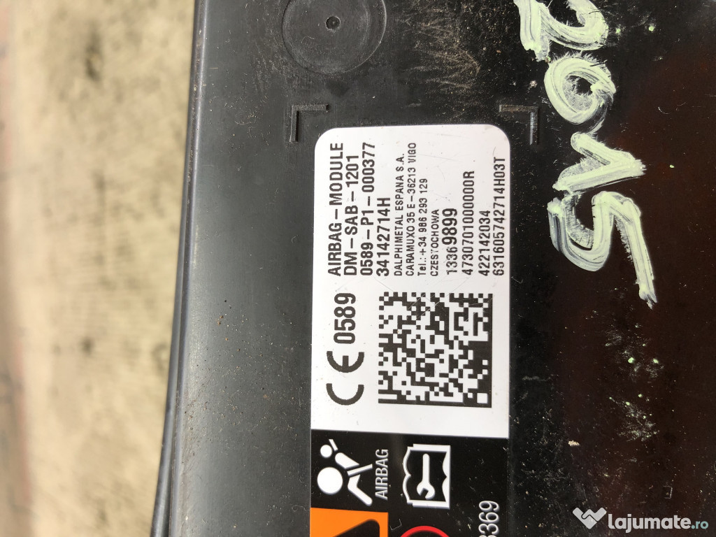 Airbag scaun dreapta fata Opel Astra K 2015