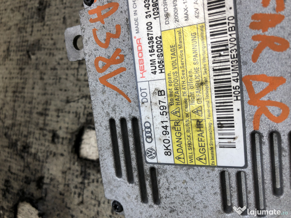 Modul xenon dreapta Audi A3 8V 2014