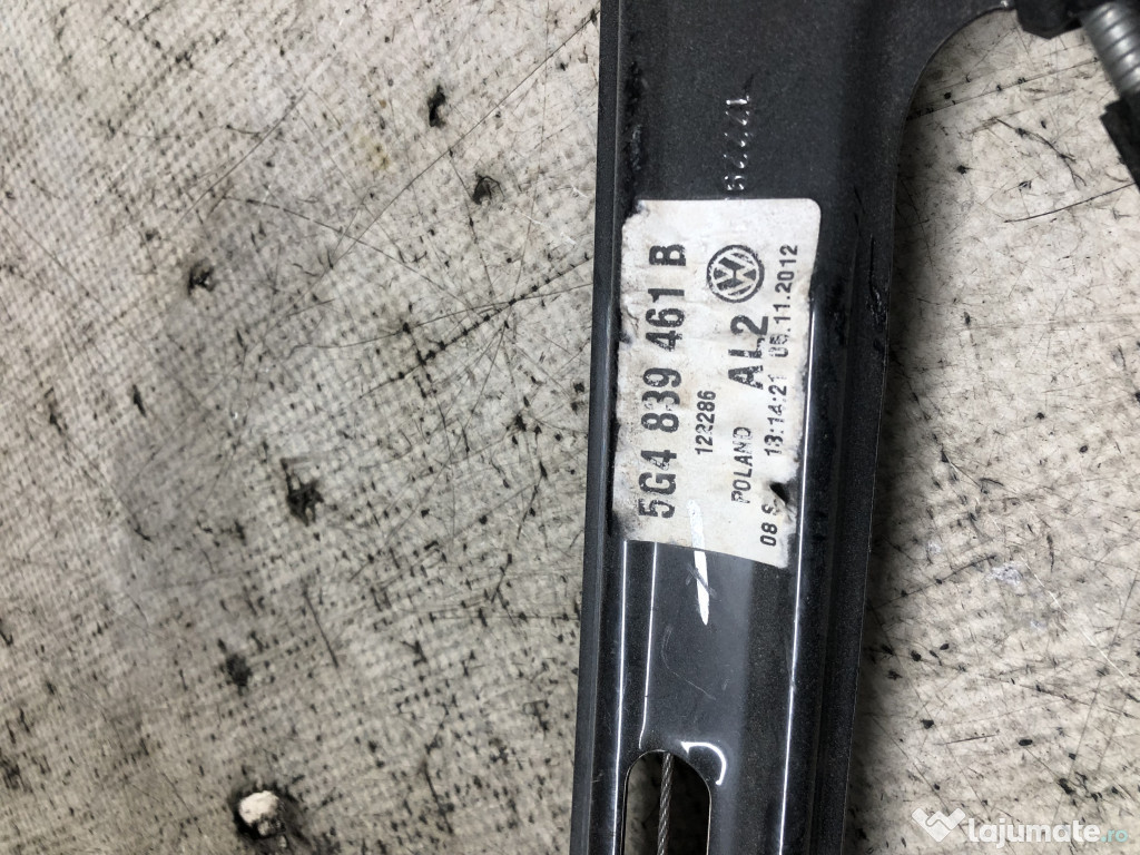 Macara geam stanga spate Volkswagen Golf 7 2015
