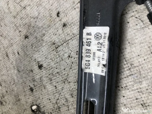 Macara geam stanga spate Volkswagen Golf 7 2015