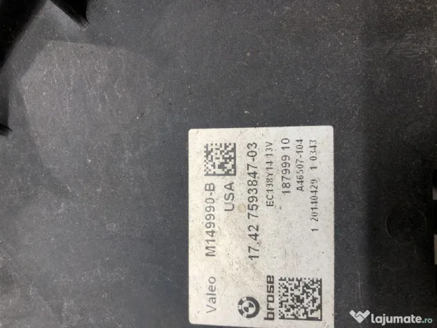 Electroventilator BMW X4 F26 2015