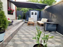 Casa moderna, singur in curte, lux, 4 camere, garaj, luminoa