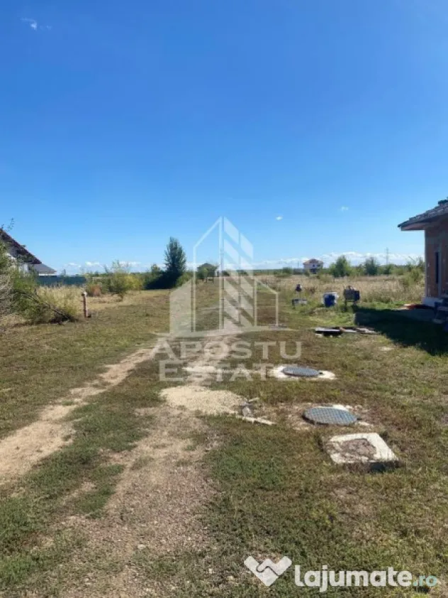 Teren 780 mp intre case - intrare Giarmata Vii - Giarmata Vii (Timis)
