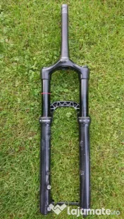 Furca rock shox 35 gold, 140mm, gat conic, 20 cm, boost