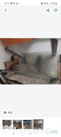 Masa din sticla 2 etaje